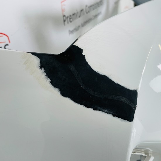 Toyota Yaris Front Bumper Mk3 Genuine White 2014 - 2017 [ap62]