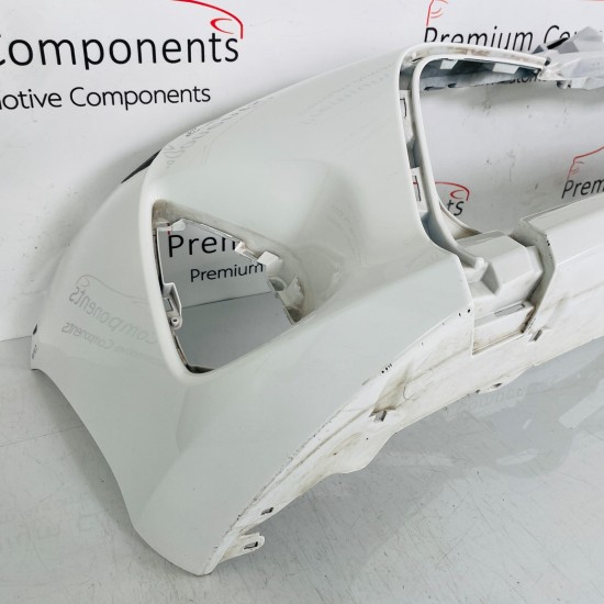 Toyota Yaris Front Bumper Mk3 Genuine White 2014 - 2017 [ap62]