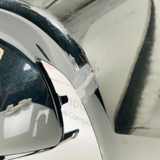 Toyota Yaris Front Bumper Genuine Black Mk4 Hybrid With Pdc 2020 - 2023 [am54]