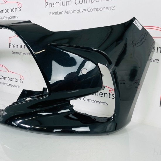Toyota Yaris Front Bumper Genuine Black Mk4 Hybrid With Pdc 2020 - 2023 [am54]