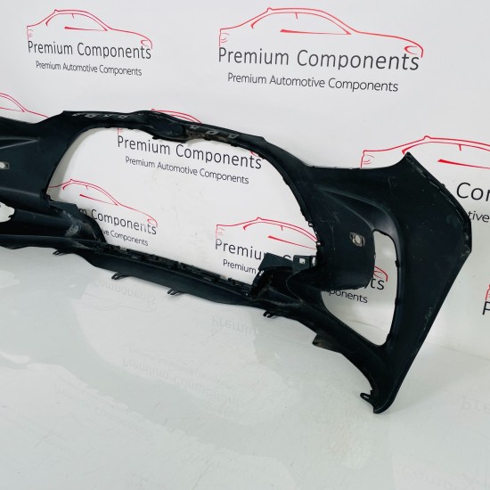 Toyota Yaris Front Bumper Genuine Black Mk4 Hybrid With Pdc 2020 - 2023 [am54]
