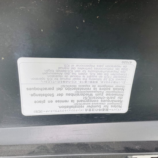 Toyota C-hr Front Bumper Genuine Black Face Lift  2019 – 2023 [aj159]