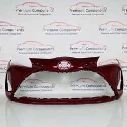 Toyota Yaris Front Bumper Mk3 Red Face Lift Pdc 521190da40 | 2017 - 2020 [au54]