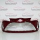 Toyota Yaris Front Bumper Mk3 Red Face Lift Pdc 521190da40 | 2017 - 2020 [au54]