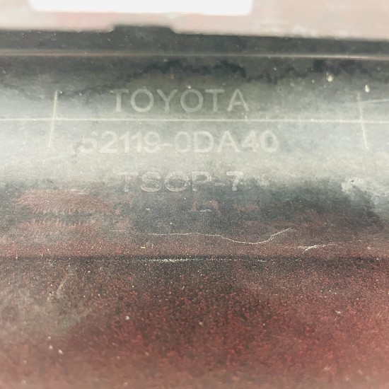 Toyota Yaris Front Bumper Mk3 Red Face Lift Pdc 521190da40 | 2017 - 2020 [au54]