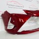 Toyota Yaris Front Bumper Mk3 Red Face Lift Pdc 521190da40 | 2017 - 2020 [au54]