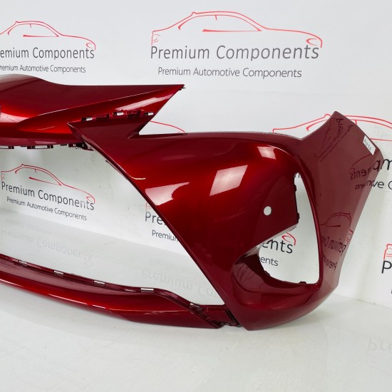 Toyota Yaris Front Bumper Mk3 Red Face Lift Pdc 521190da40 | 2017 - 2020 [au54]