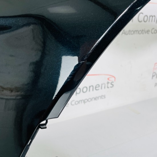 Toyota Yaris Front Bumper Genuine Black Mk4 Hybrid With Pdc 2020 - 2023 [am54]