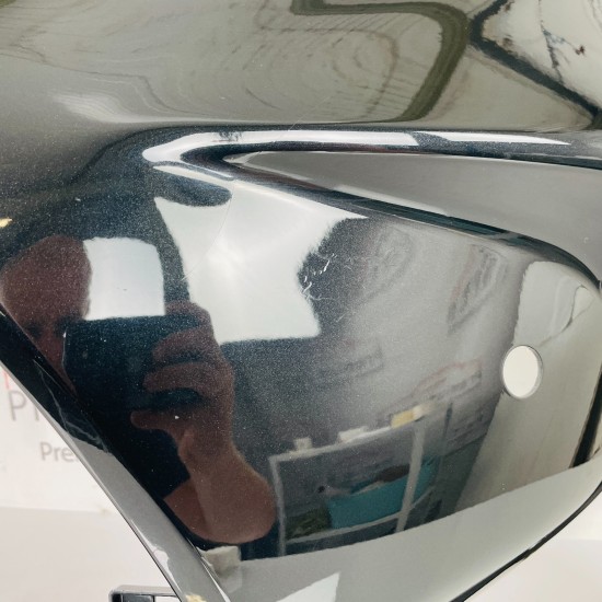 Toyota Yaris Front Bumper Genuine Black Mk4 Hybrid With Pdc 2020 - 2023 [am54]