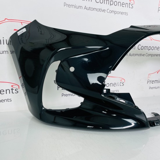 Toyota Yaris Front Bumper Genuine Black Mk4 Hybrid With Pdc 2020 - 2023 [am54]