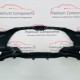 Toyota Yaris Front Bumper Genuine Black Mk4 Hybrid With Pdc 2020 - 2023 [am54]