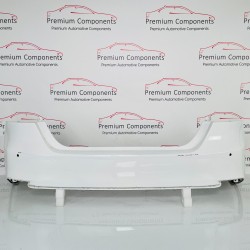 Toyota Camry Rear Bumper Genuine White 5215933959 | 2017 - 2022 [ak31]