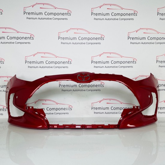 Toyota Yaris Front Bumper Xp210 Genuine Red 521190da00 | 2020-2024 [Ba90]