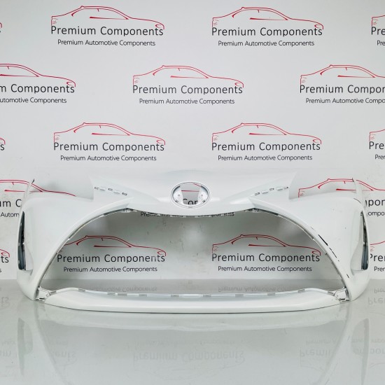 Toyota Yaris Front Bumper Mk3 Facelift Genuine White 521190da40 | 2017-2020 Toyota Yaris Front Bumper Mk3 Facelift Genuine White 521190da40 | 2017-2020