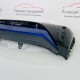 Toyota Aygo Rear Bumper Genuine Black With Diffuser Trim 2022 - 2024 [am44]