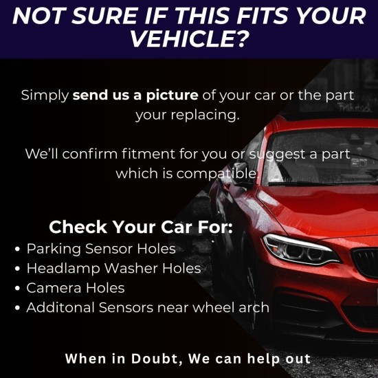 Toyota Yaris Fog Light Cover Left Side Genuine 81482-0d020 | 2006–2008 [x192]