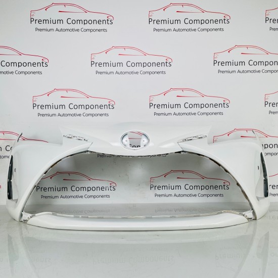 Toyota Yaris Front Bumper Mk3 Facelift Genuine White 521190da40 | 2017-2020 Bc12 Toyota Yaris Front Bumper Mk3 Facelift Genuine White 521190da40 | 2017-2020 Bc12