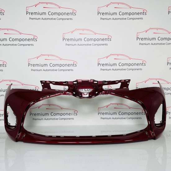 Toyota Yaris Front Bumper Mk3 Genuine 62119-0da40 | 2014-2017 [g54]