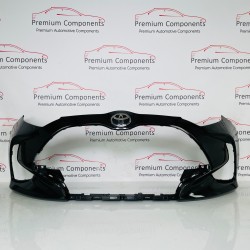 Toyota Yaris Front Bumper Xp210 Genuine Black 521190da00 | 2020-2024 [Bc97]