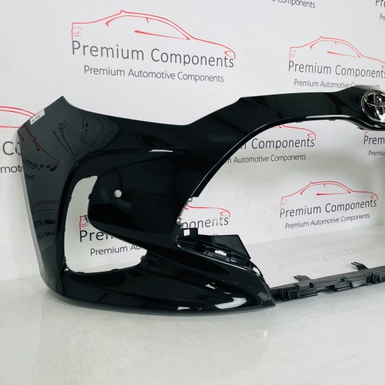 Toyota Yaris Front Bumper Xp210 Genuine Black 521190da00 | 2020-2024 [Bc97]