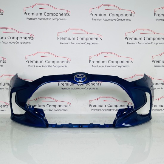 Toyota Yaris Front Bumper Xp210 Genuine Blue 521190da00 | 2020-2024 [Bc108]