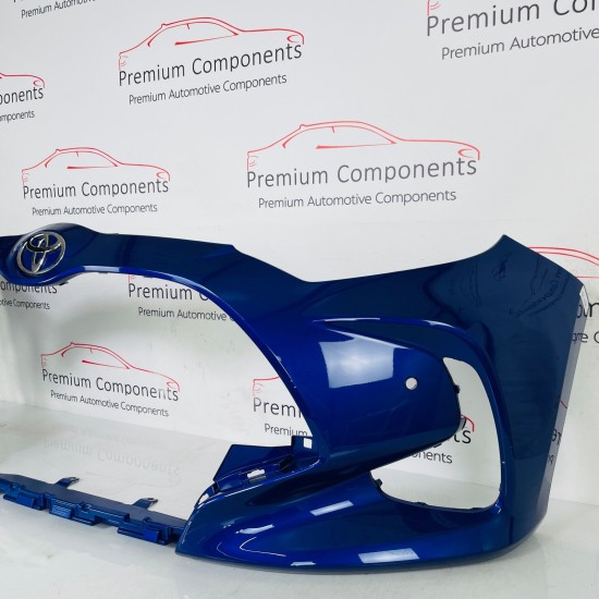 Toyota Yaris Front Bumper Xp210 Genuine Blue 521190da00 | 2020-2024 [Bc108]