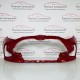 Toyota Yaris Front Bumper Xp210 Genuine Red 521190da00 | 2020-2024 [Ba90]