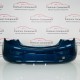 Vauxhall Corsa E Rear Bumper In Blue 2014 - 2018 [aj19]