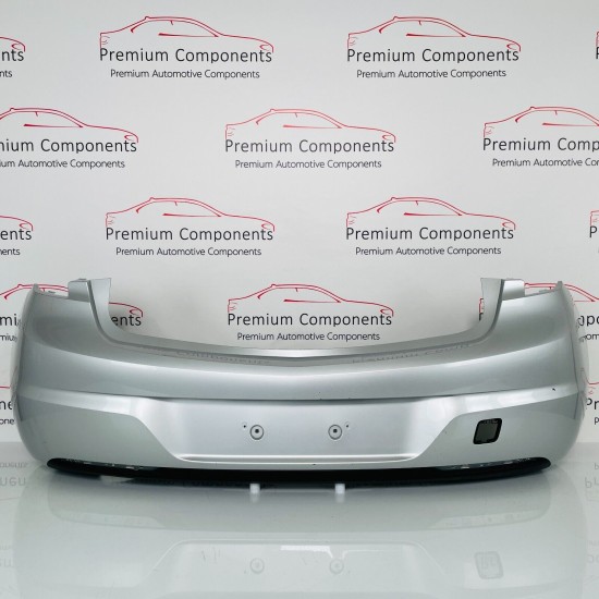 Vauxhall Astra K Rear Bumper In Silver With Diffuser 2015 - 2020 [aj22]
