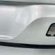 Vauxhall Astra K Rear Bumper In Silver With Diffuser 2015 - 2020 [aj22]