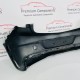 Vauxhall Astra K Rear Bumper In Silver With Diffuser 2015 - 2020 [aj22]