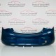 Vauxhall Corsa E Rear Bumper Genuine Blue 2014 - 2018 [aj98]