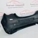 Vauxhall Corsa E Rear Bumper Genuine Blue 2014 - 2018 [aj98]
