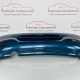 Vauxhall Corsa E Rear Bumper Genuine Blue 2014 - 2018 [aj98]