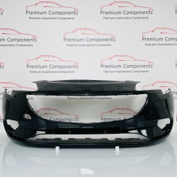 Front Bumper For Vauxhall Corsa E Genuine Black 2014 - 2018 [s20]