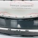 Vauxhall Astra K Front Bumper Skin Genuine Black With Pdc 2016 - 2019 [v23]