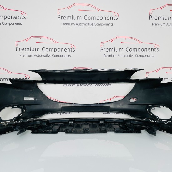 Vauxhall Corsa E Front Bumper Genuine Black 2014 - 2019 [s20]