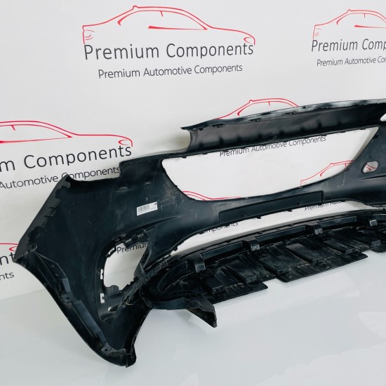 Vauxhall Corsa E Front Bumper Genuine Black 2014 - 2019 [s20]