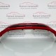 Vauxhall Corsa F Sri Front Bumper Genuine Red Turbo Gs Line 2019 - 2023 [an121]