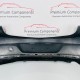 Vauxhall Astra K Rear Bumper Genuine Silver Hatchback 2015 - 2020 [aj22]