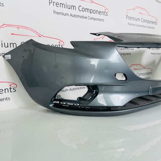 Vauxhall Corsa E Front Bumper Genuine Grey Mk4 2014 - 2019 [ao121]