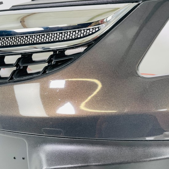 Vauxhall Corsa D Front Bumper Mk3 Genuine Grey With Trim 2011 - 2014 [ao131]