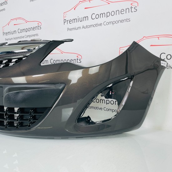 Vauxhall Corsa D Front Bumper Mk3 Genuine Grey With Trim 2011 - 2014 [ao131]