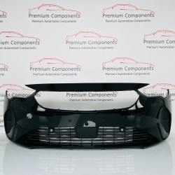 Vauxhall Corsa F Front Bumper Genuine Black With Grill 2019 - 2023 [ab56]