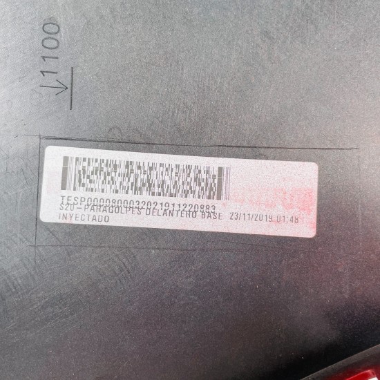 Vauxhall Corsa F Front Bumper Genuine Red 2019 - 2023 [an143]