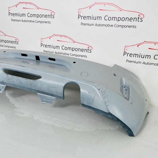 Vauxhall Corsa F Rear Bumper Genuine Grey With Pdc 2019 - 2023 [am20]