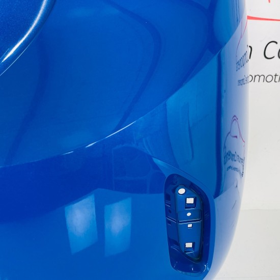 Vauxhall Corsa F Rear Bumper Genuine Blue 2019 - 2023 [am8]