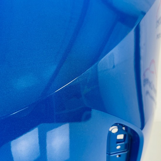 Vauxhall Corsa F Rear Bumper Genuine Blue 2019 - 2023 [am8]