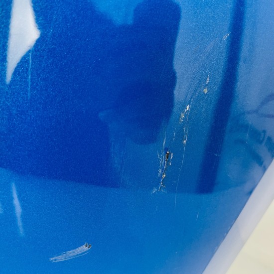 Vauxhall Corsa F Rear Bumper Genuine Blue 2019 - 2023 [am8]