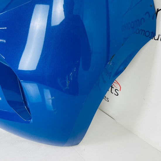 Vauxhall Corsa F Rear Bumper Genuine Blue 2019 - 2023 [am8]
